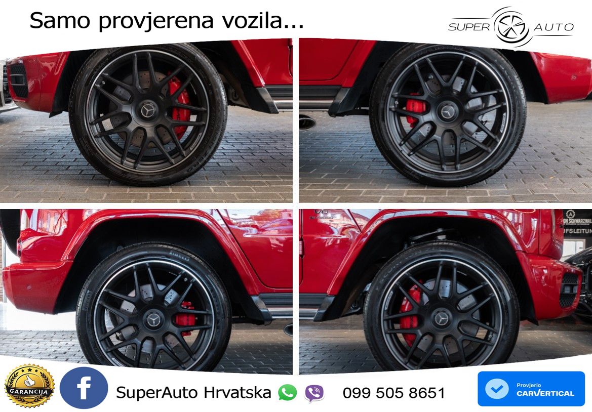 Mercedes AMG G 63 Long V8 (585 KS) 4MATIC 9G-TRONIC AMG SPEEDSHIFT PLUS ACC+GR SJED+360+PANO