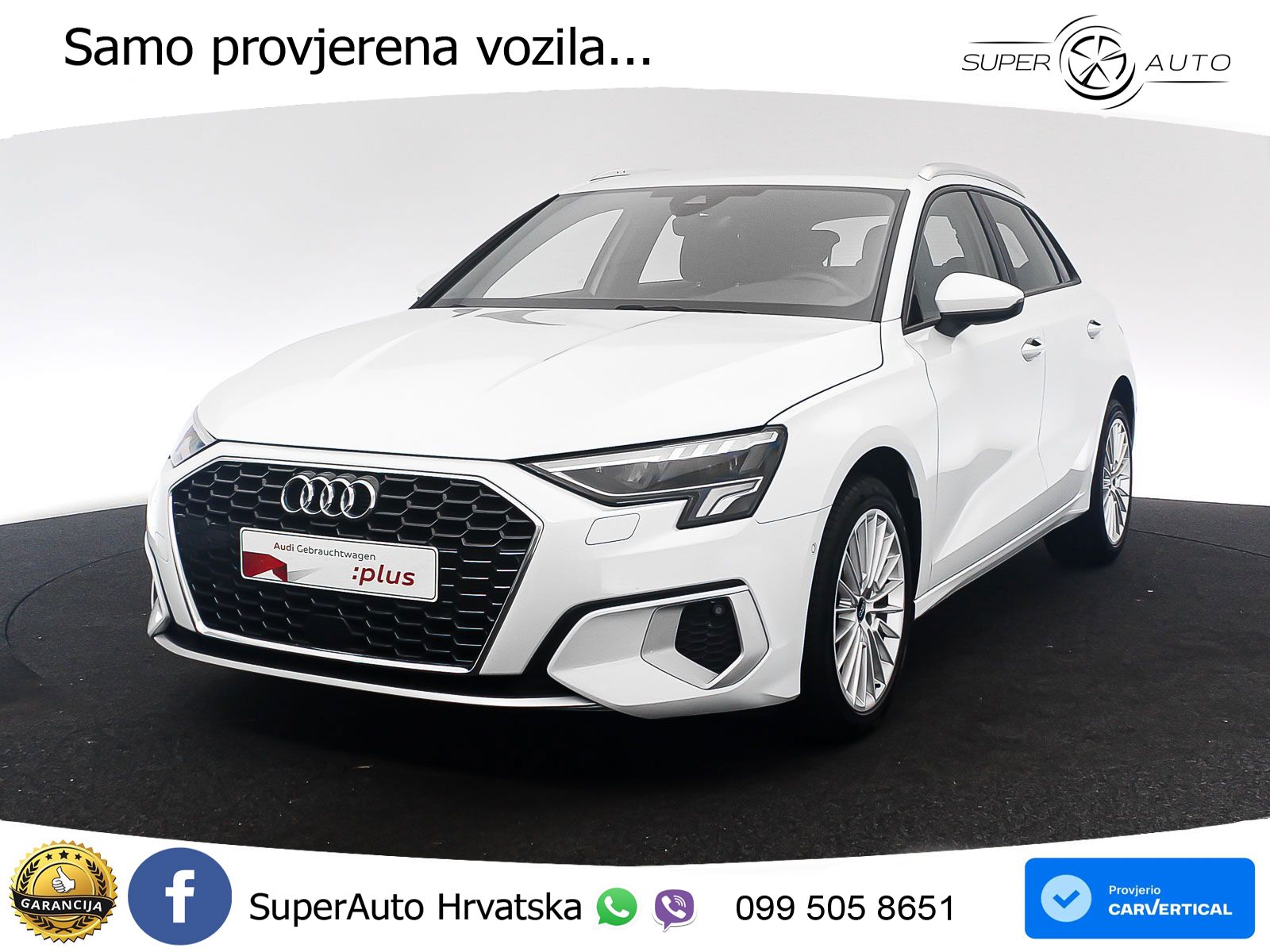 Audi A3 30 TDI (116 KS) LED+GR SJED+ACC