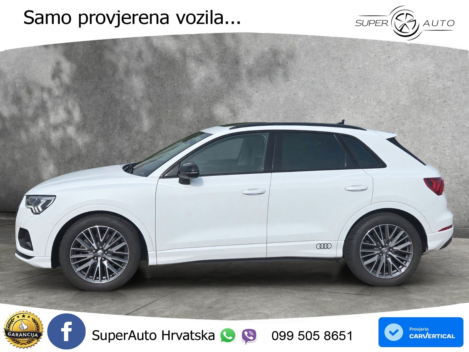 Audi Q3 40 TFSI (190 KS) quattro S tronic advanced LED+GR SJED+ACC