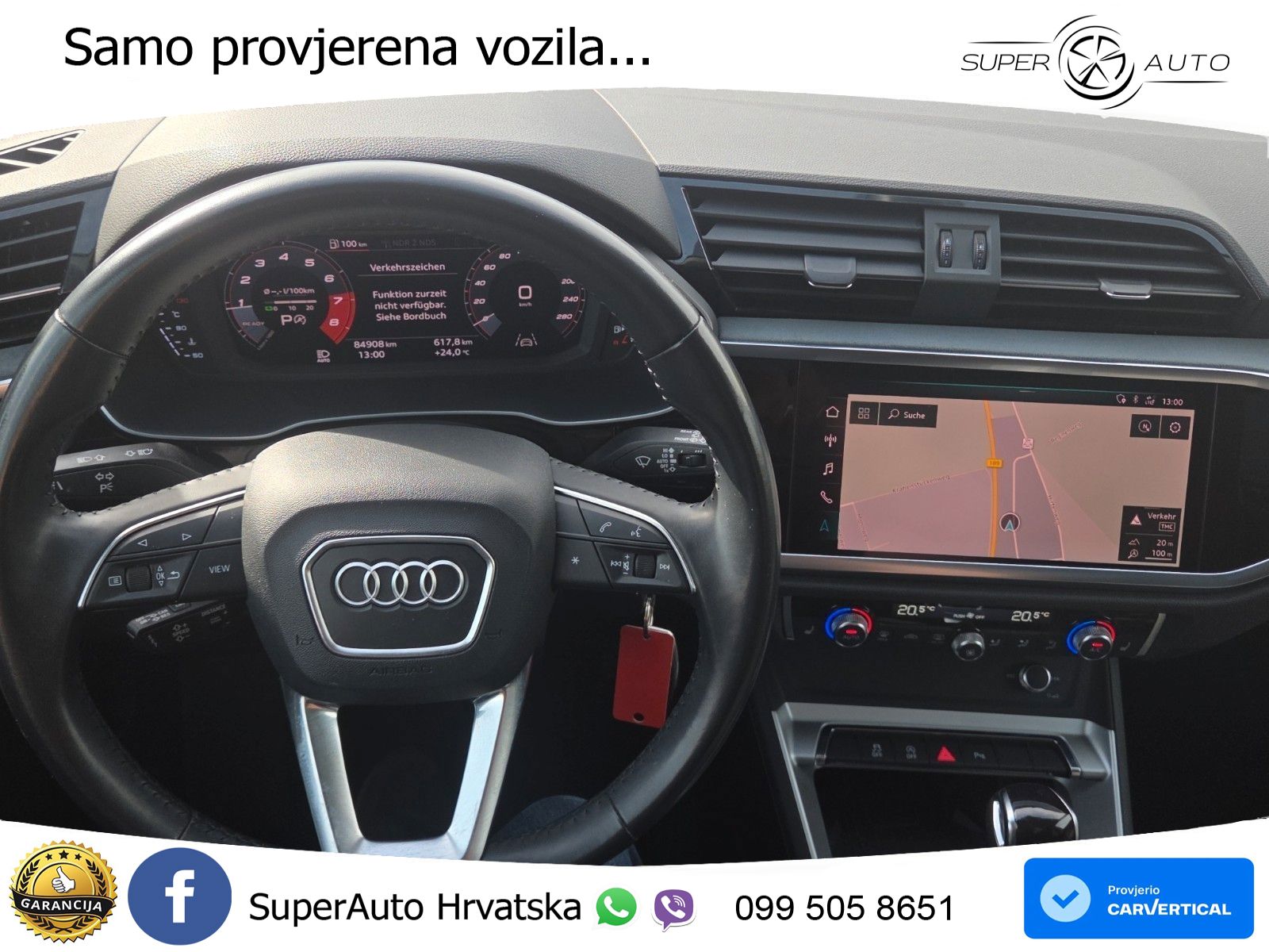 Audi Q3 40 TFSI (190 KS) quattro S tronic advanced LED+GR SJED+ACC