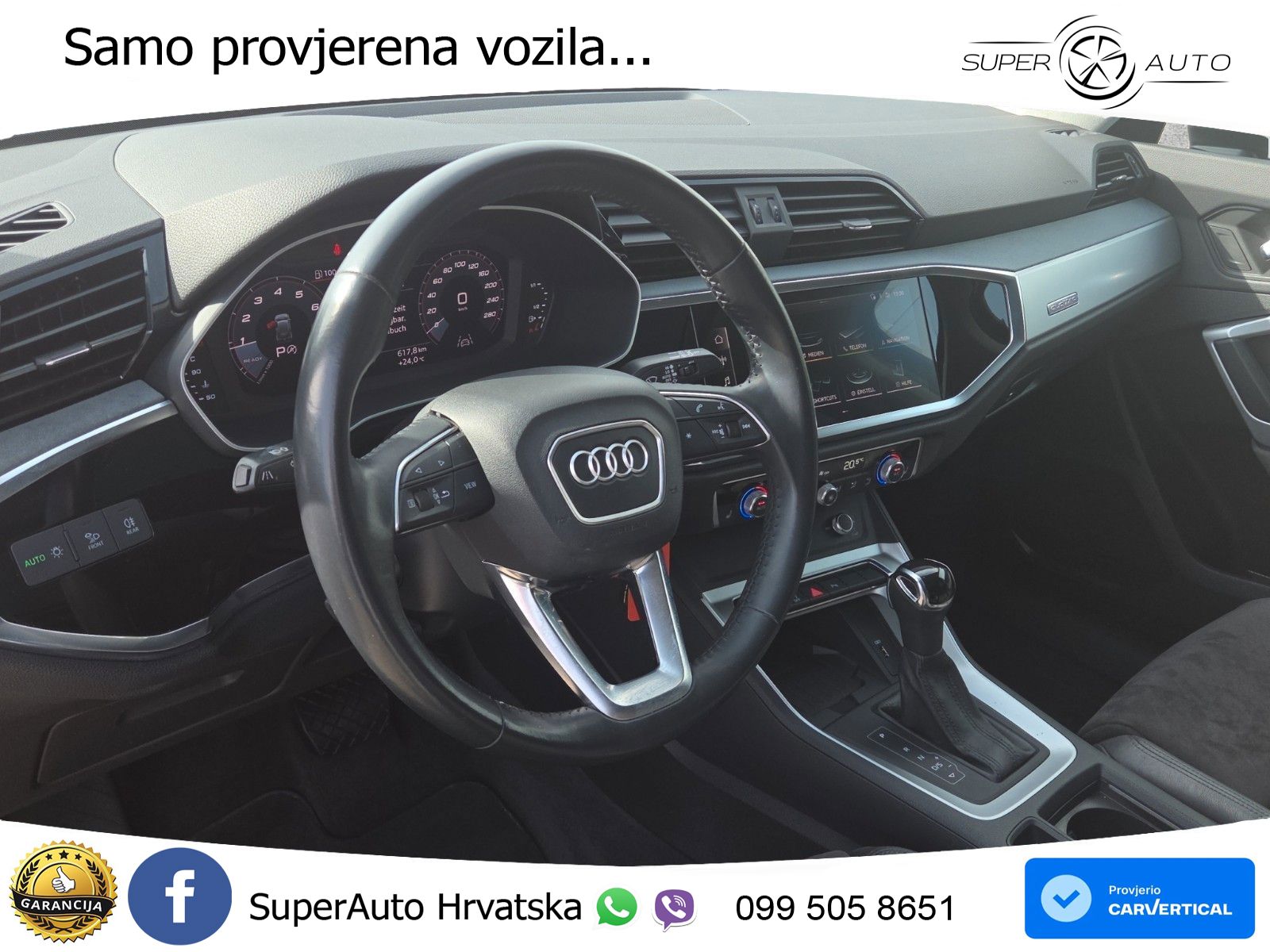 Audi Q3 40 TFSI (190 KS) quattro S tronic advanced LED+GR SJED+ACC