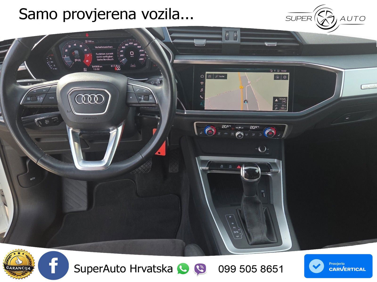 Audi Q3 40 TFSI (190 KS) quattro S tronic advanced LED+GR SJED+ACC