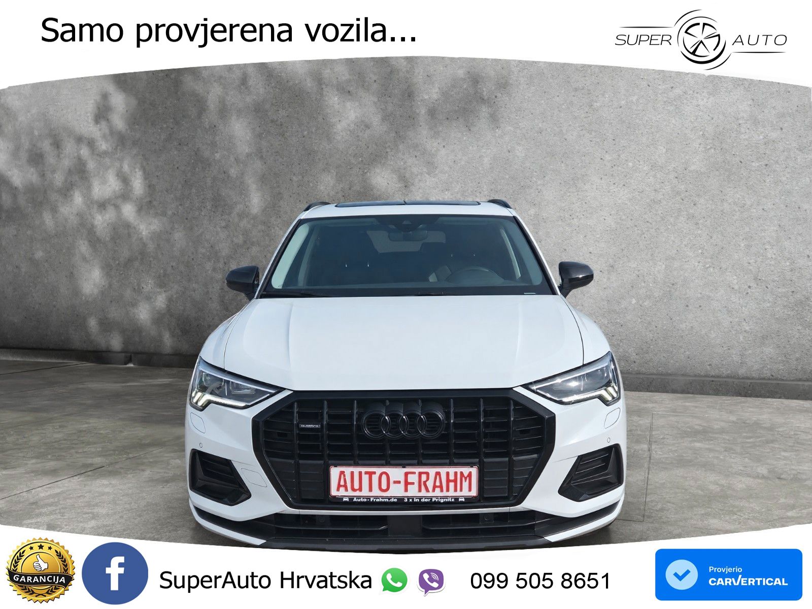 Audi Q3 40 TFSI (190 KS) quattro S tronic advanced LED+GR SJED+ACC