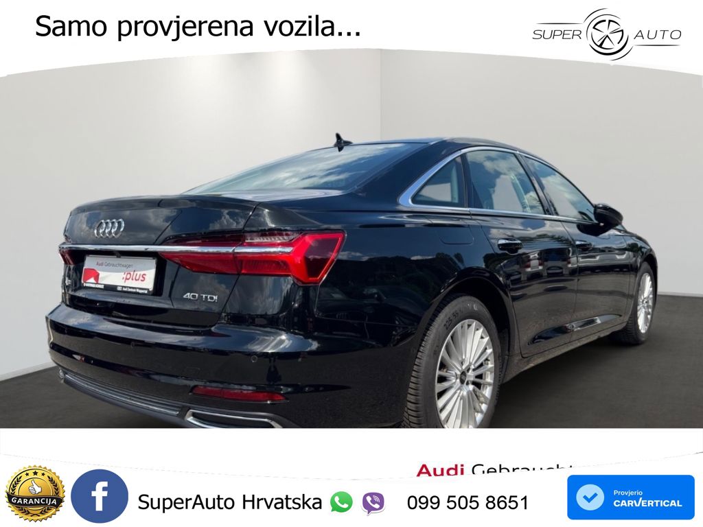 Audi A6 40 TDI (204 KS) S tronic LED+GR SJED+ACC