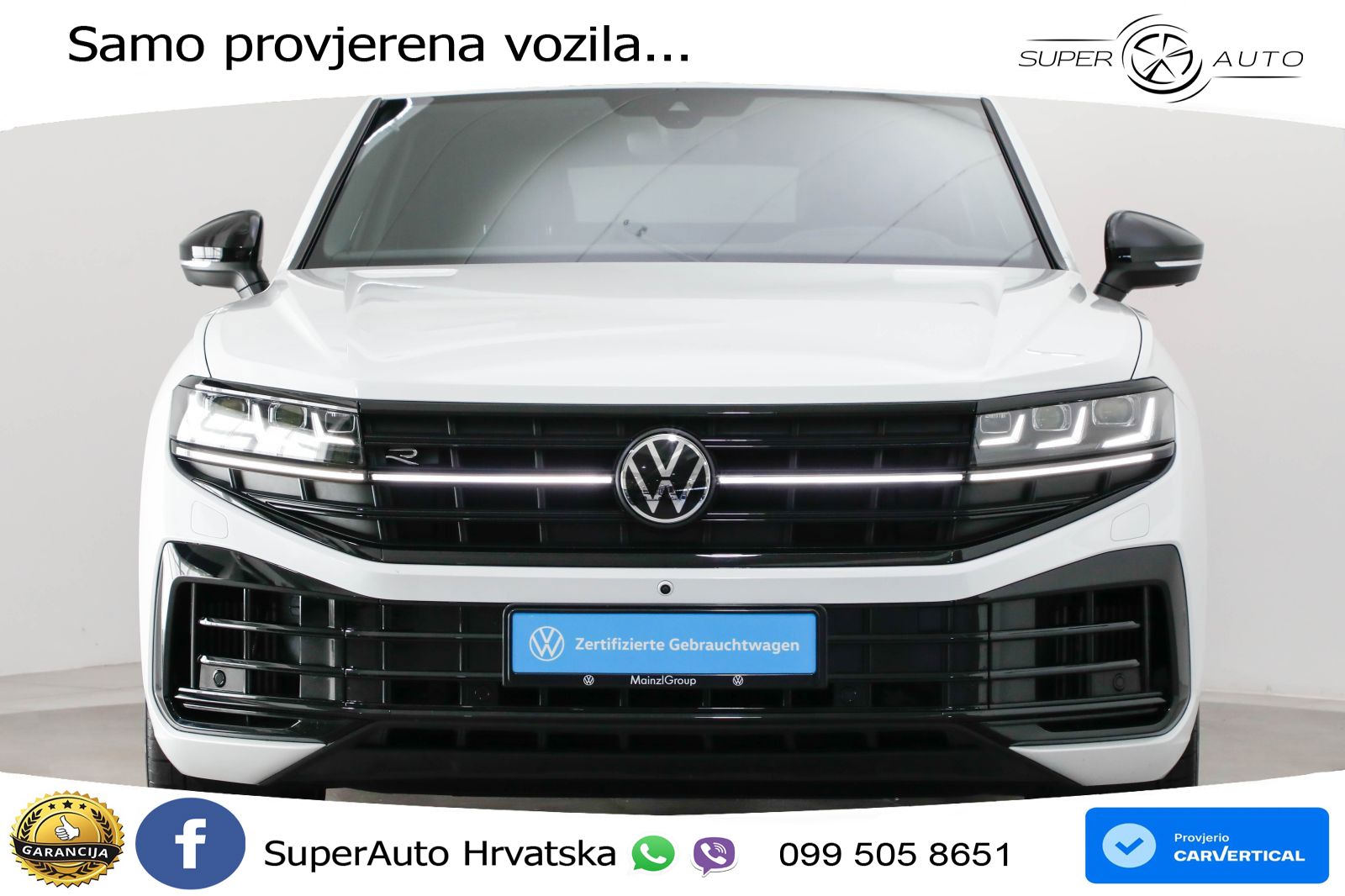 Volkswagen Touareg R 3.0 V6 TFSI (462 KS) 4MOTION Tiptronic ZRAČNI+ACC+4xGR SJED+KAM
