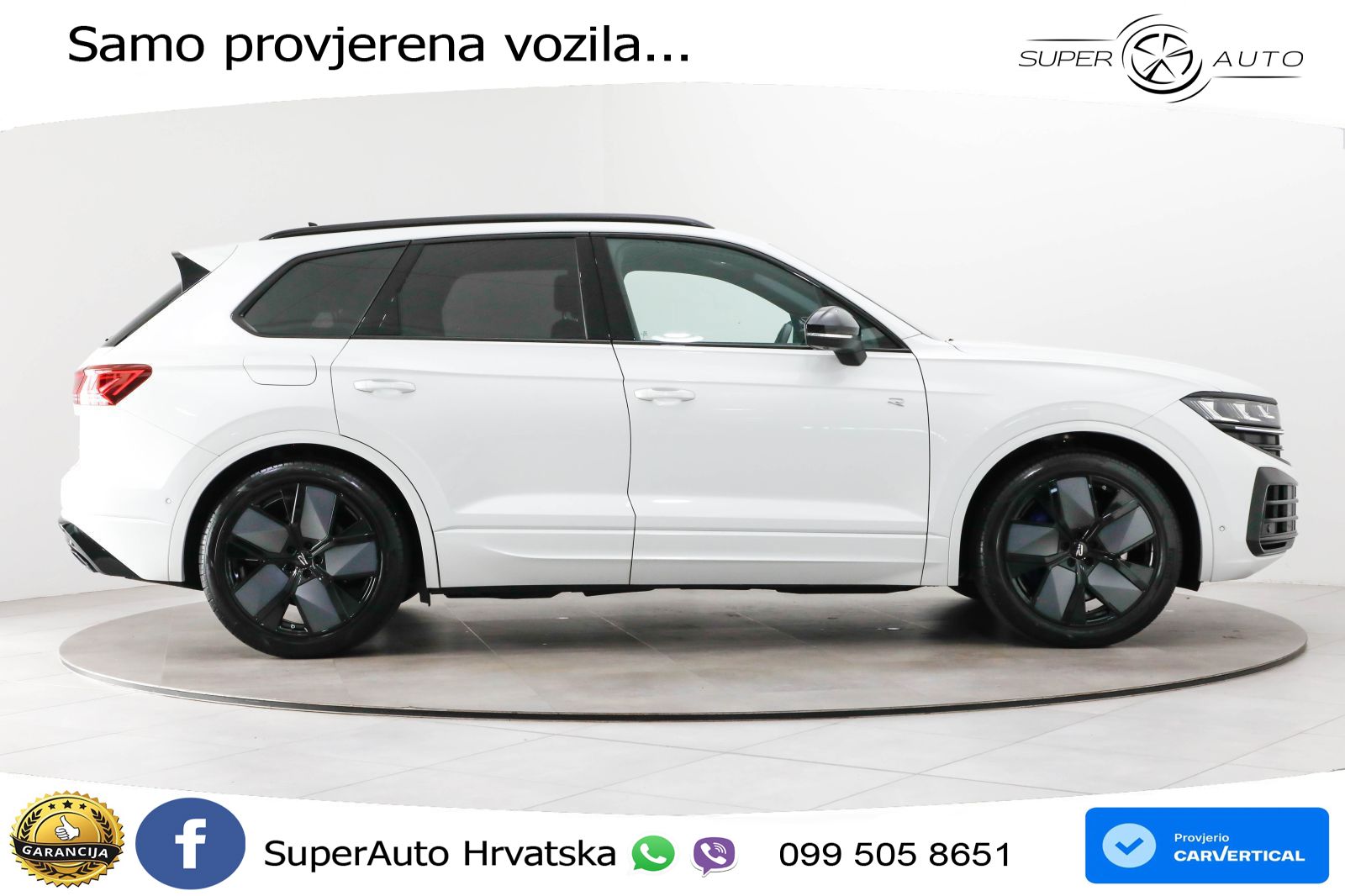 Volkswagen Touareg R 3.0 V6 TFSI (462 KS) 4MOTION Tiptronic ZRAČNI+ACC+4xGR SJED+KAM