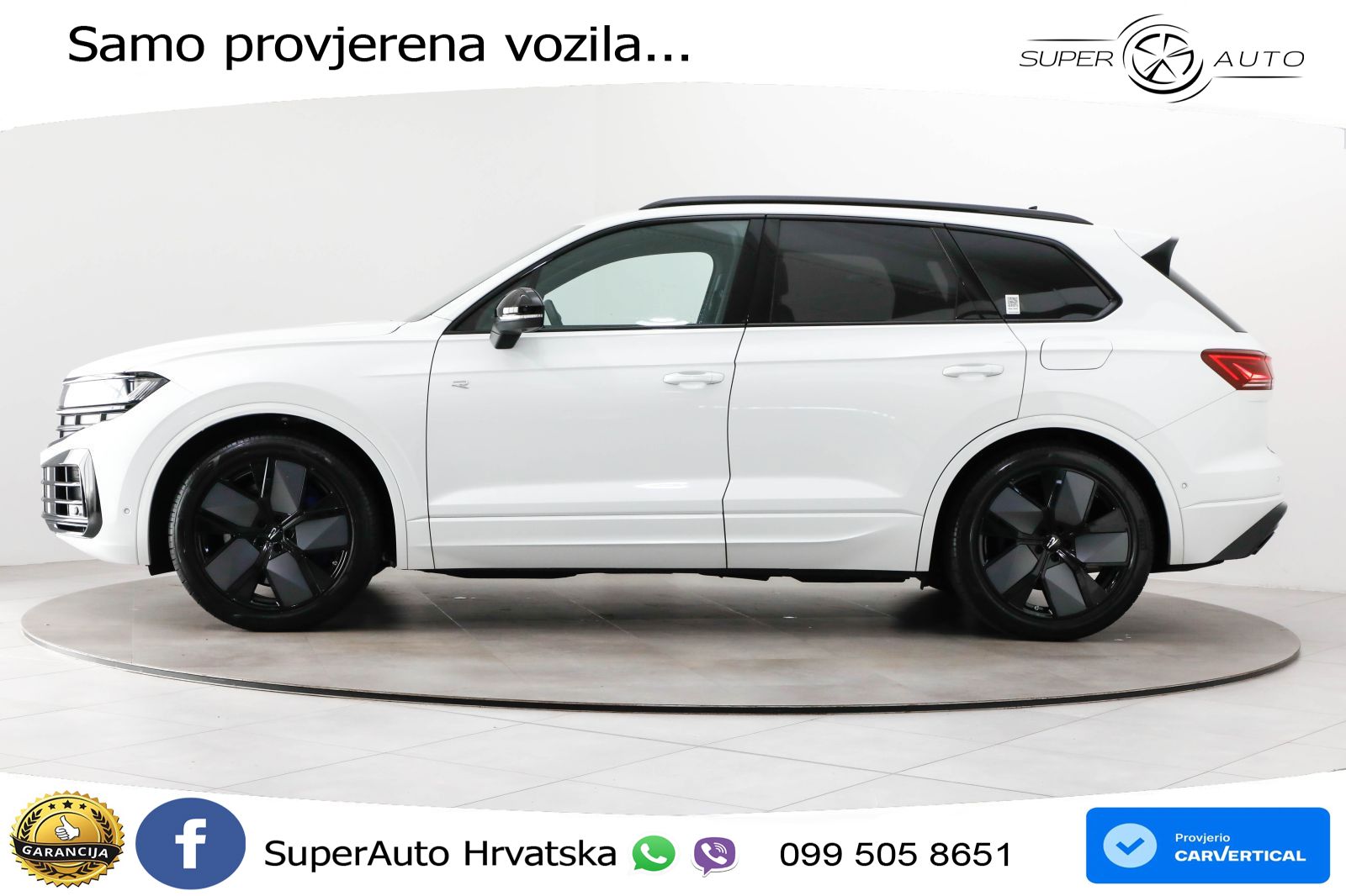 Volkswagen Touareg R 3.0 V6 TFSI (462 KS) 4MOTION Tiptronic ZRAČNI+ACC+4xGR SJED+KAM