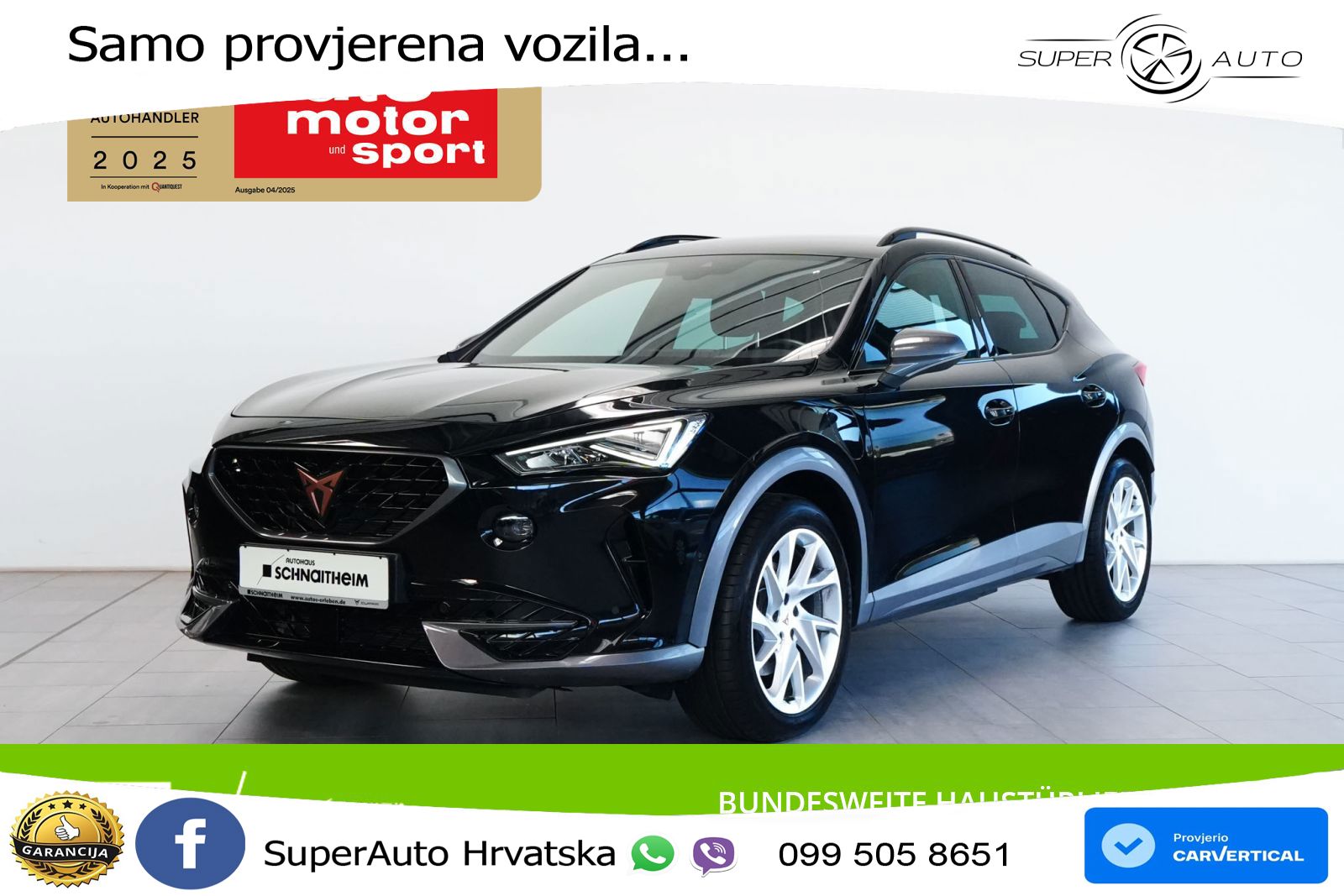 Cupra Formentor 1.4 TSI (204 KS) e-Hybrid DSG LED+GR SJED+ACC