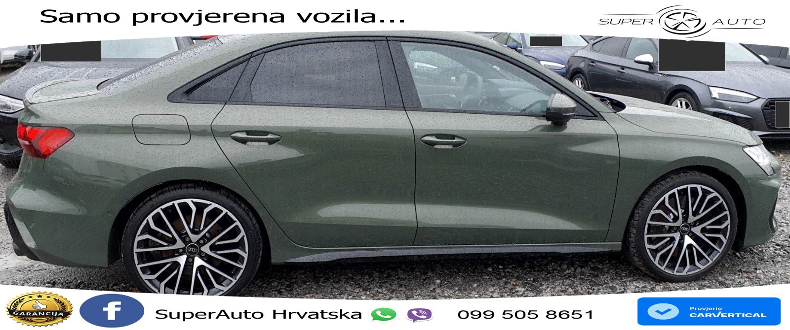 Audi S3 Limuzina 2.0 TFSI (333 KS) quattro S tronic MATRIX+GR SJED+KAM
