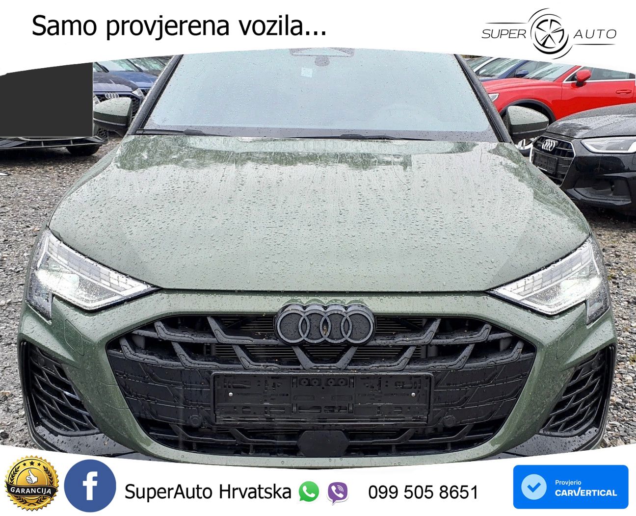 Audi S3 Limuzina 2.0 TFSI (333 KS) quattro S tronic MATRIX+GR SJED+KAM