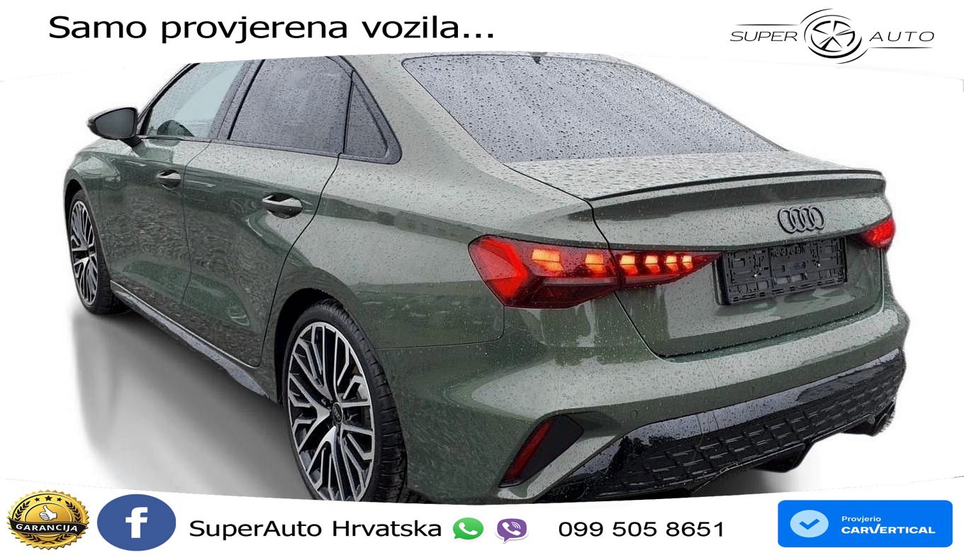 Audi S3 Limuzina 2.0 TFSI (333 KS) quattro S tronic MATRIX+GR SJED+KAM
