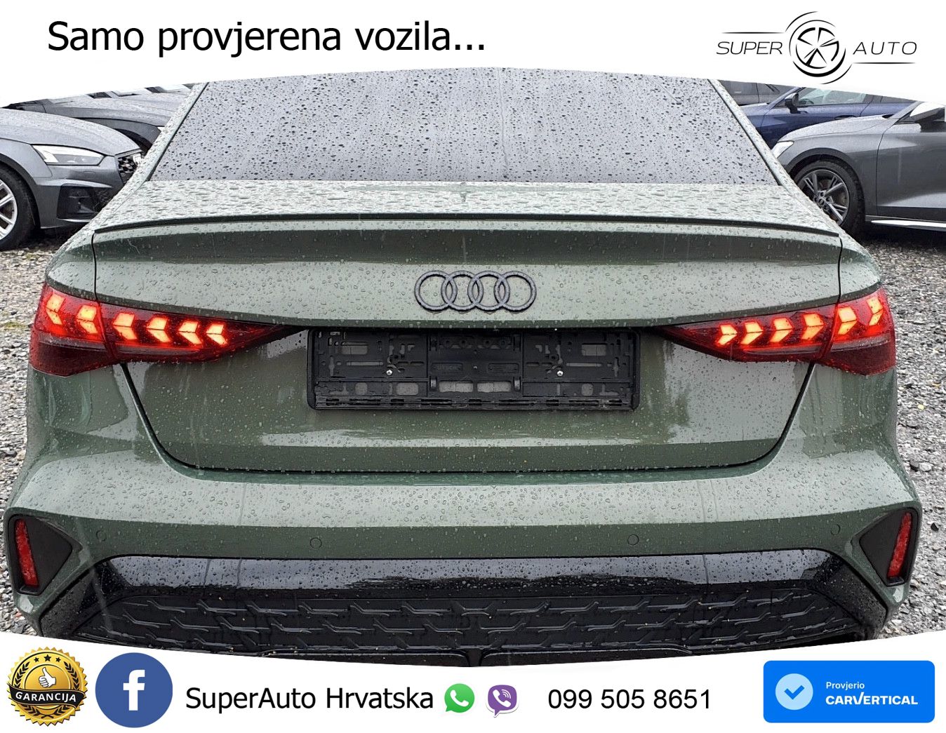 Audi S3 Limuzina 2.0 TFSI (333 KS) quattro S tronic MATRIX+GR SJED+KAM