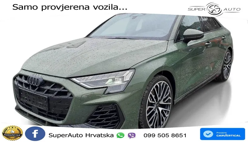 Audi S3 Limuzina 2.0 TFSI (333 KS) quattro S tronic MATRIX+GR SJED+KAM