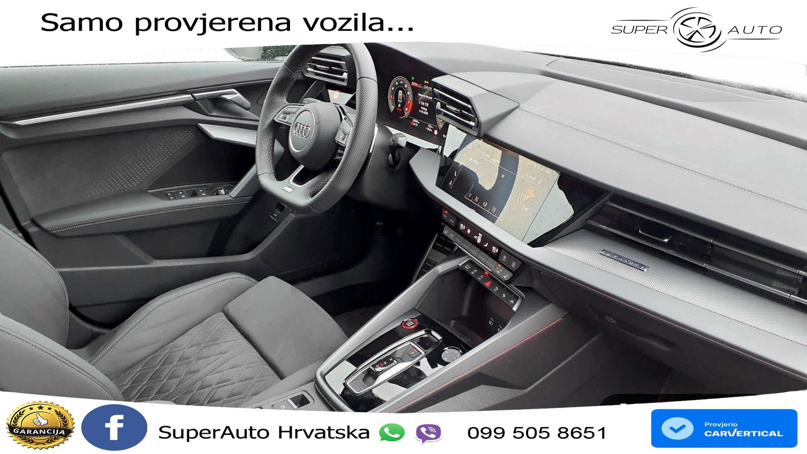 Audi S3 Limuzina 2.0 TFSI (333 KS) quattro S tronic MATRIX+GR SJED+KAM