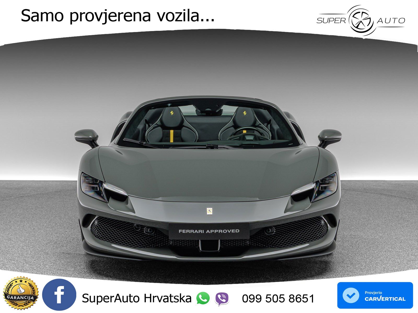 Ferrari 296 GTS 3.0 V6 (830 KS) F1 DCT