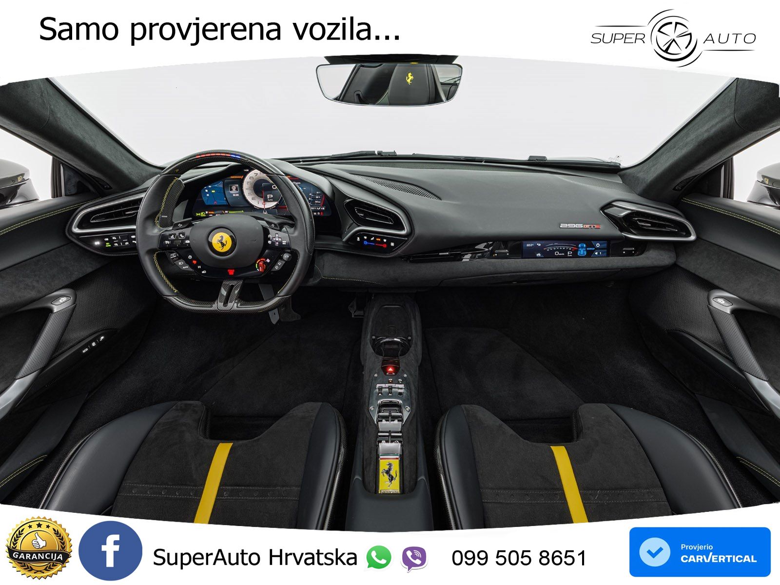 Ferrari 296 GTS 3.0 V6 (830 KS) F1 DCT