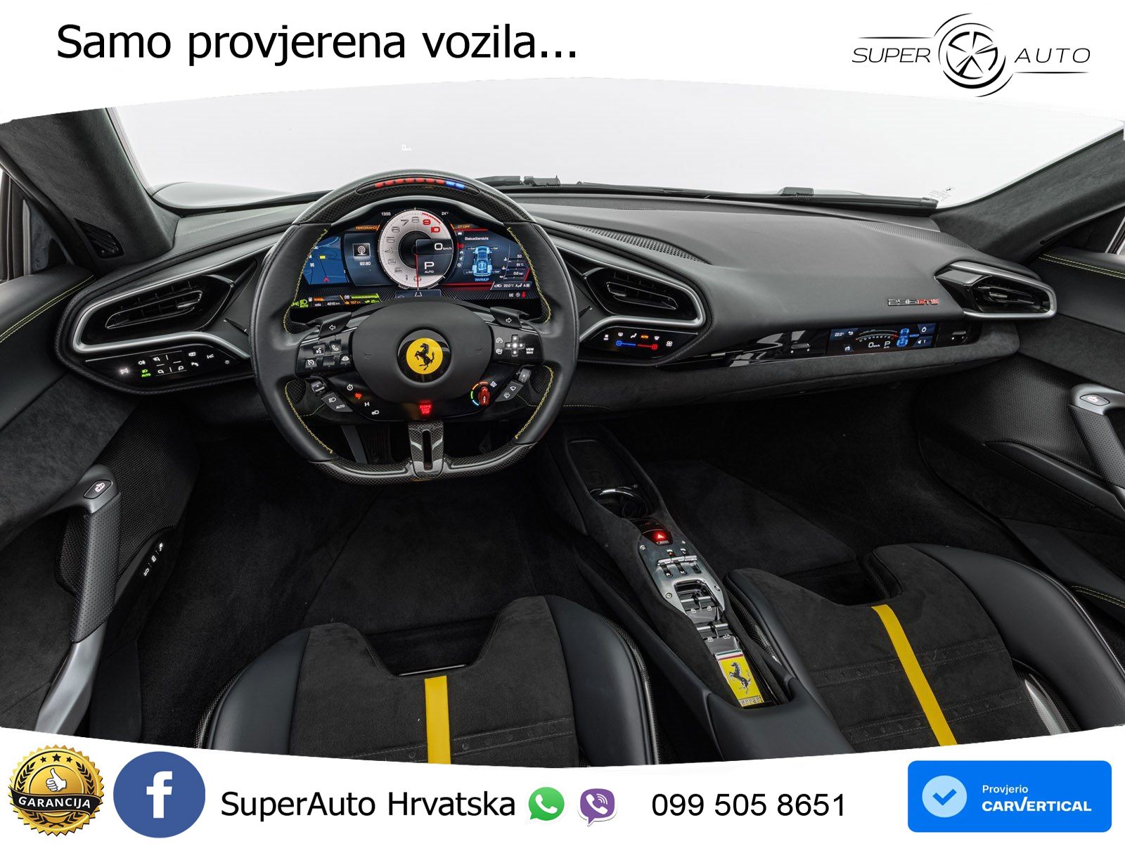 Ferrari 296 GTS 3.0 V6 (830 KS) F1 DCT