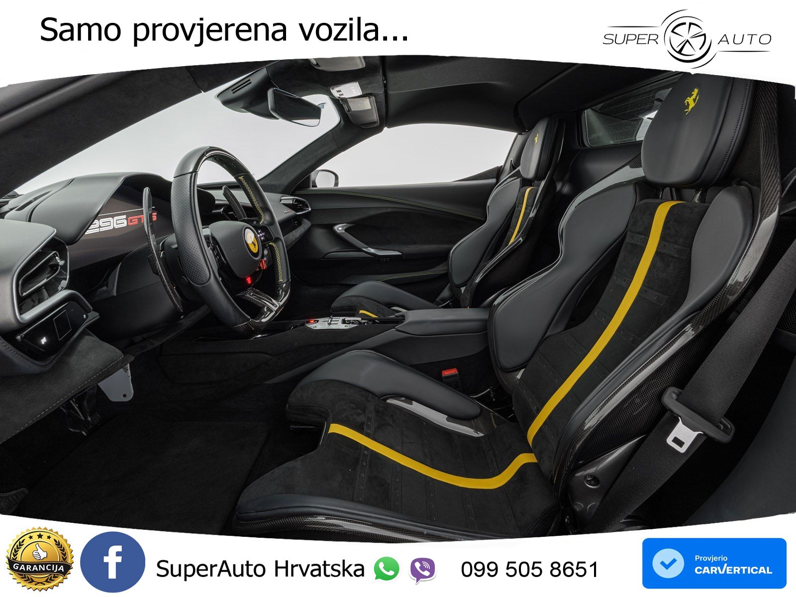 Ferrari 296 GTS 3.0 V6 (830 KS) F1 DCT