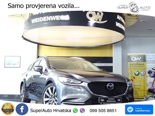 Mazda 6 Sport Combi 2.2 SKYACTIV-D (184 KS) SKYACTIV-Drive LED+GR SJED+ACC