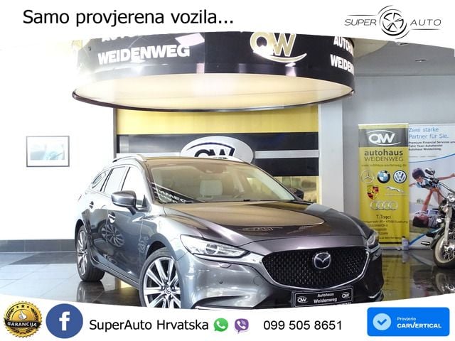 Mazda 6 Sport Combi 2.2 SKYACTIV-D (184 KS) SKYACTIV-Drive LED+GR SJED+ACC