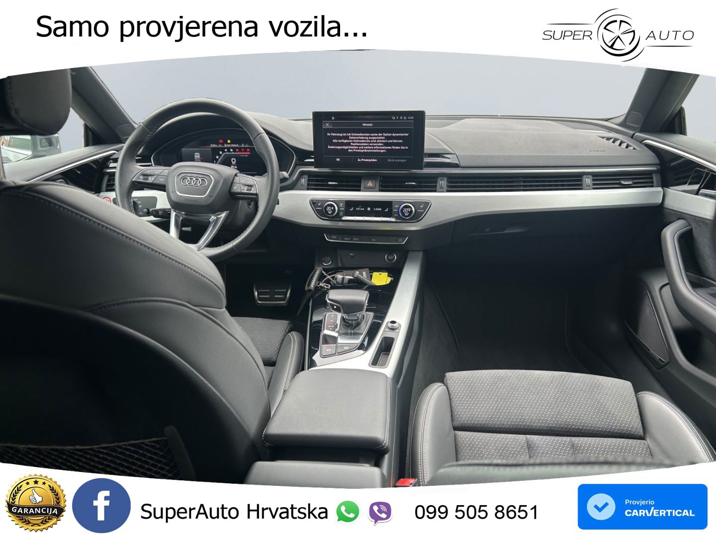 Audi A5 Sportback  40 TFSI (204 KS) S tronic S line LED+GR SJED+ACC