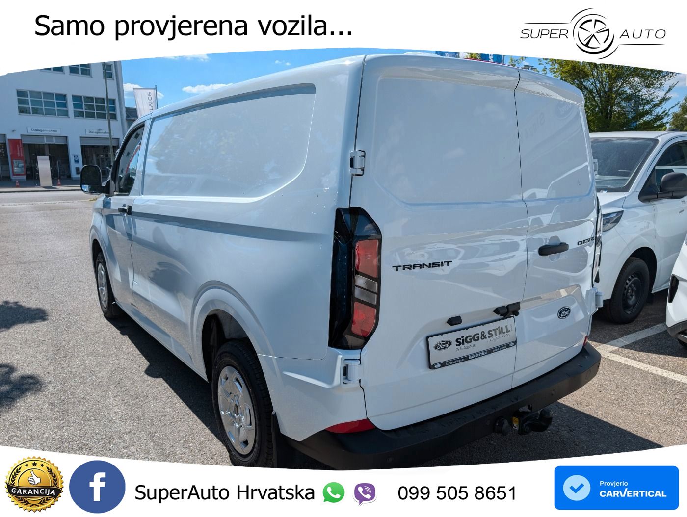 Ford Transit Custom Kasten Trend 320 L1 ACC*PDC*CAM 110 KS