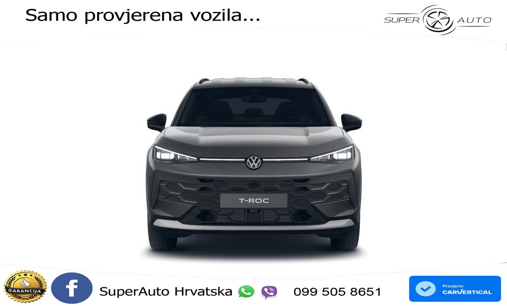 Volkswagen T-Roc 1.5 eTSI (116 KS)  DSG LED+GR SJED+ACC
