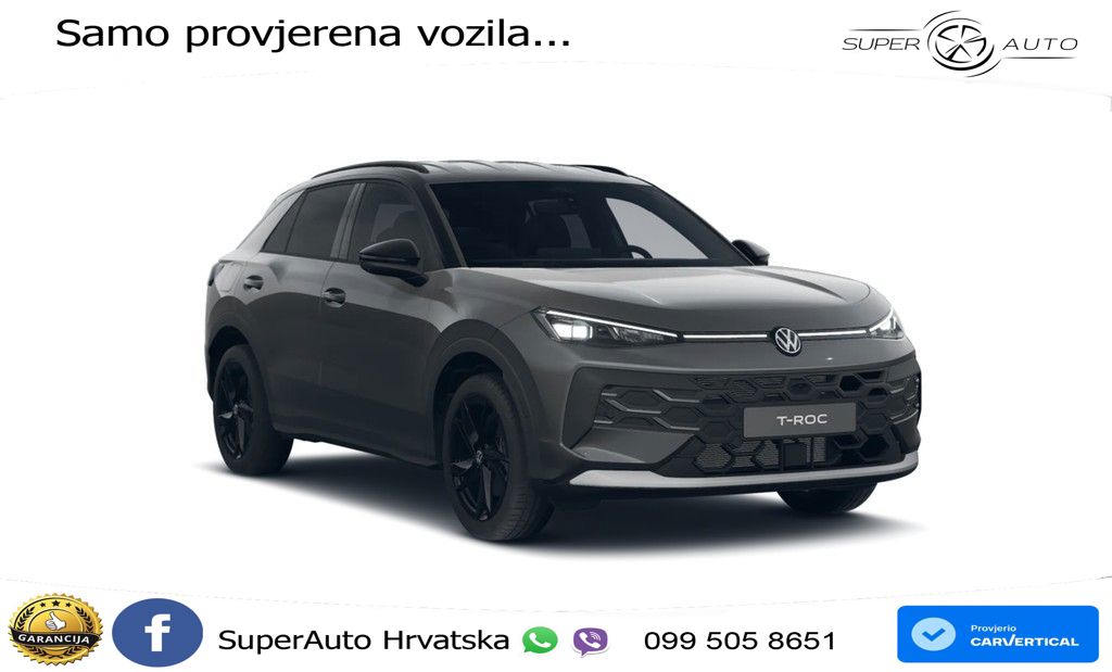 Volkswagen T-Roc 1.5 eTSI (116 KS)  DSG LED+GR SJED+ACC
