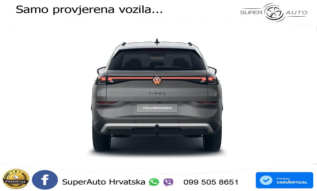 Volkswagen T-Roc 1.5 eTSI (116 KS)  DSG LED+GR SJED+ACC