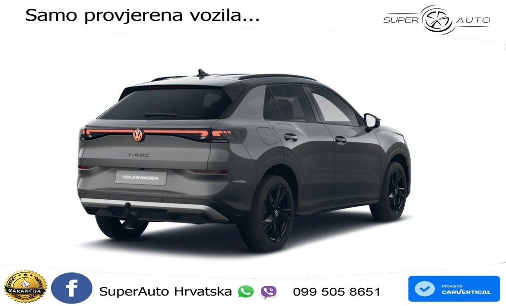 Volkswagen T-Roc 1.5 eTSI (116 KS)  DSG LED+GR SJED+ACC