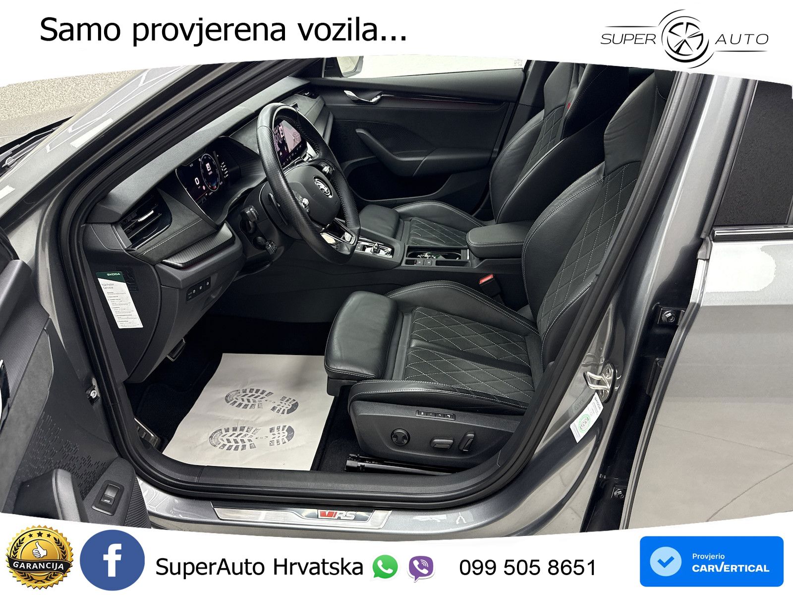 Škoda Octavia Combi RS 2.0 TDI (200 KS) DSG LED+GR SJED+ACC