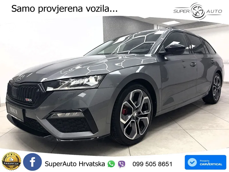 Škoda Octavia Combi RS 2.0 TDI (200 KS) DSG LED+GR SJED+ACC