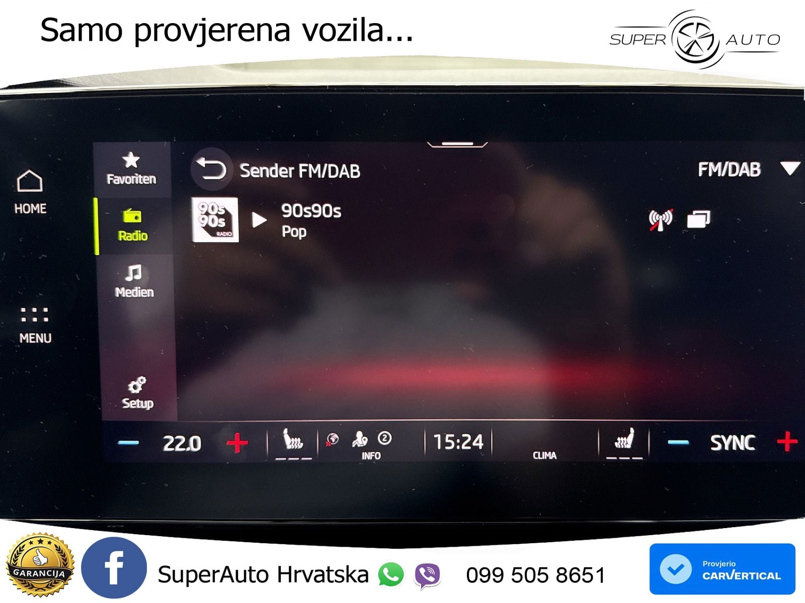 Škoda Octavia Combi RS 2.0 TDI (200 KS) DSG LED+GR SJED+ACC