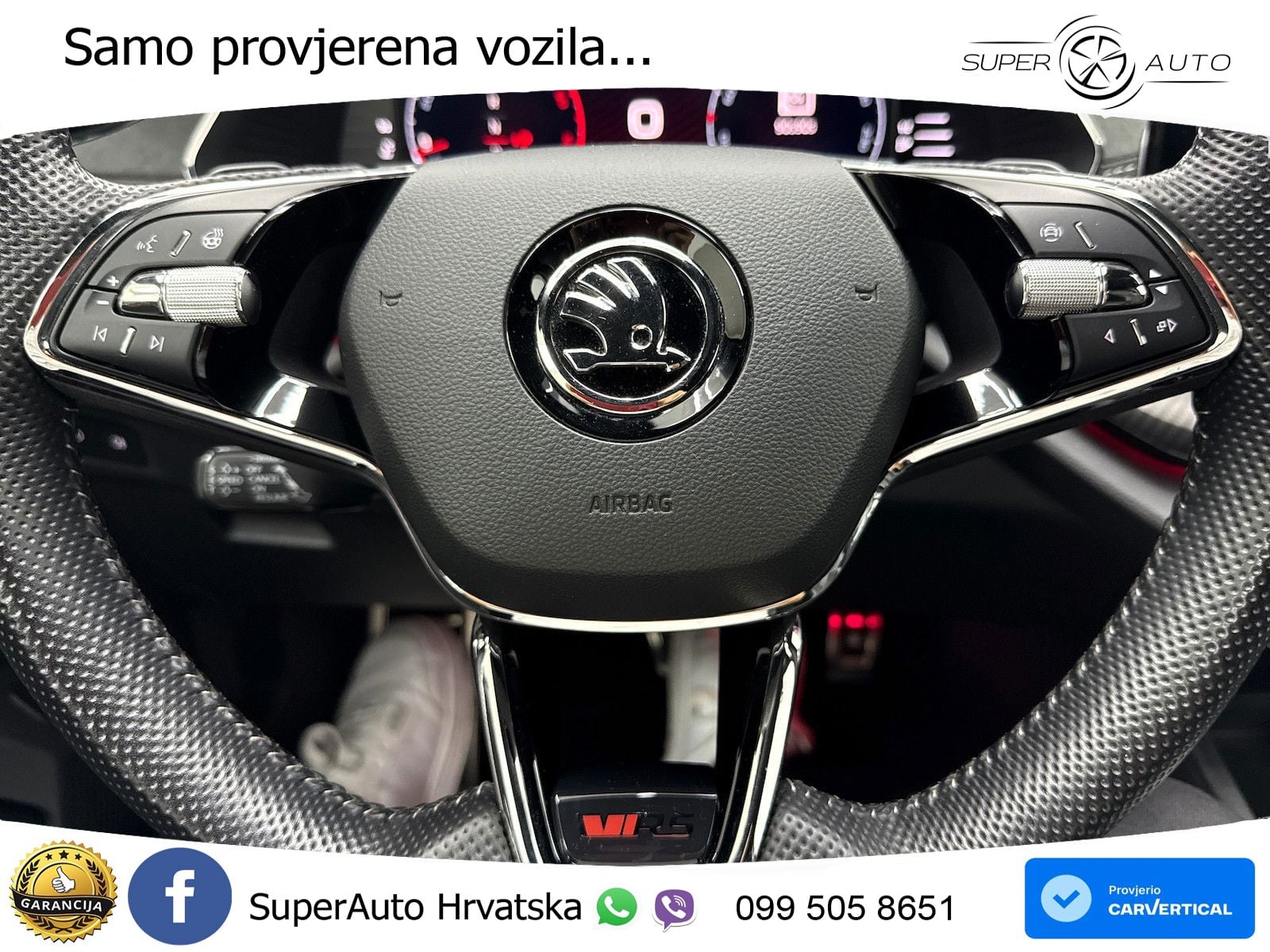 Škoda Octavia Combi RS 2.0 TDI (200 KS) DSG LED+GR SJED+ACC