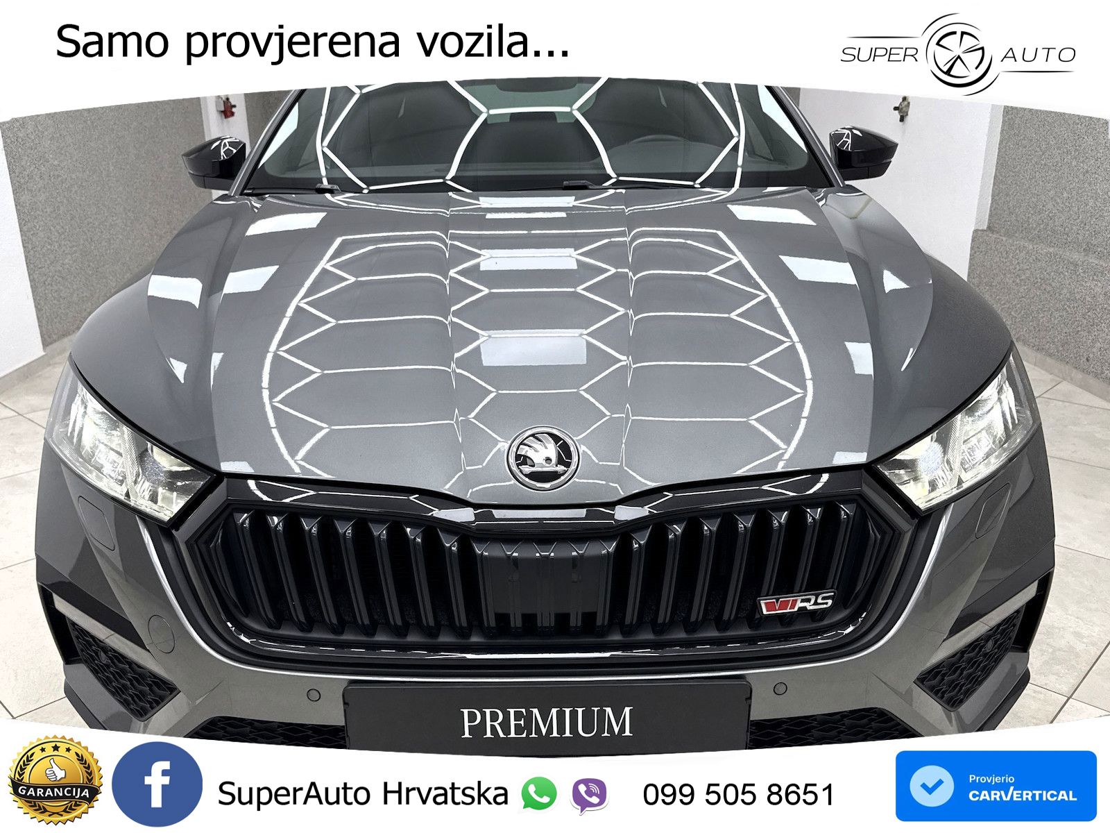 Škoda Octavia Combi RS 2.0 TDI (200 KS) DSG LED+GR SJED+ACC