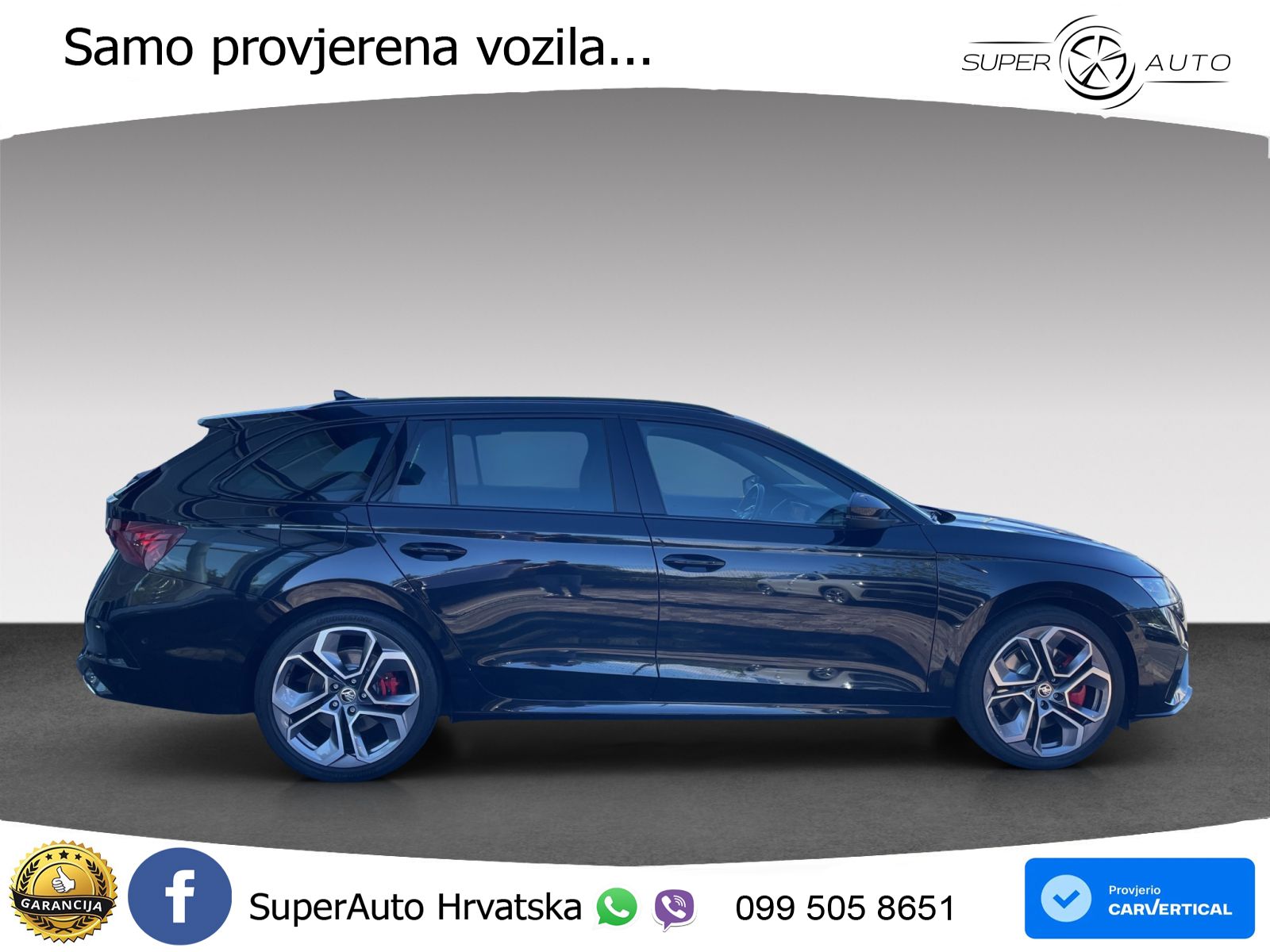 Škoda Octavia Combi RS 2.0 TSI (245 KS) DSG LED+GR SJED+ACC