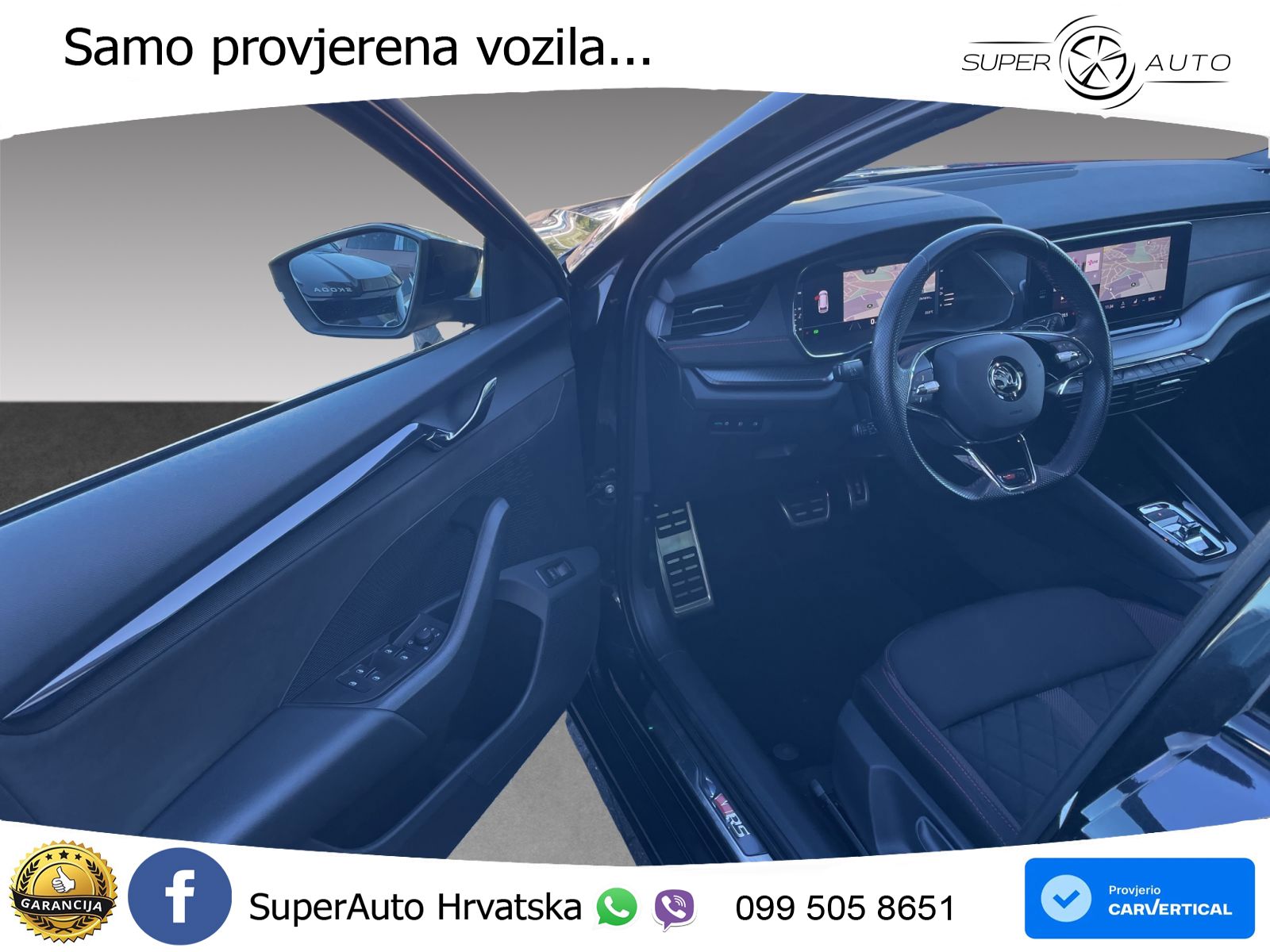 Škoda Octavia Combi RS 2.0 TSI (245 KS) DSG LED+GR SJED+ACC