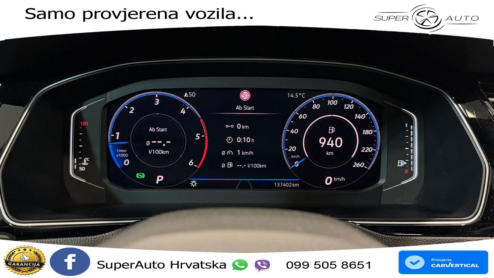 Volkswagen Passat Variant 2.0 TDI (190 KS) DSG R-Line LED+GR SJED+ACC