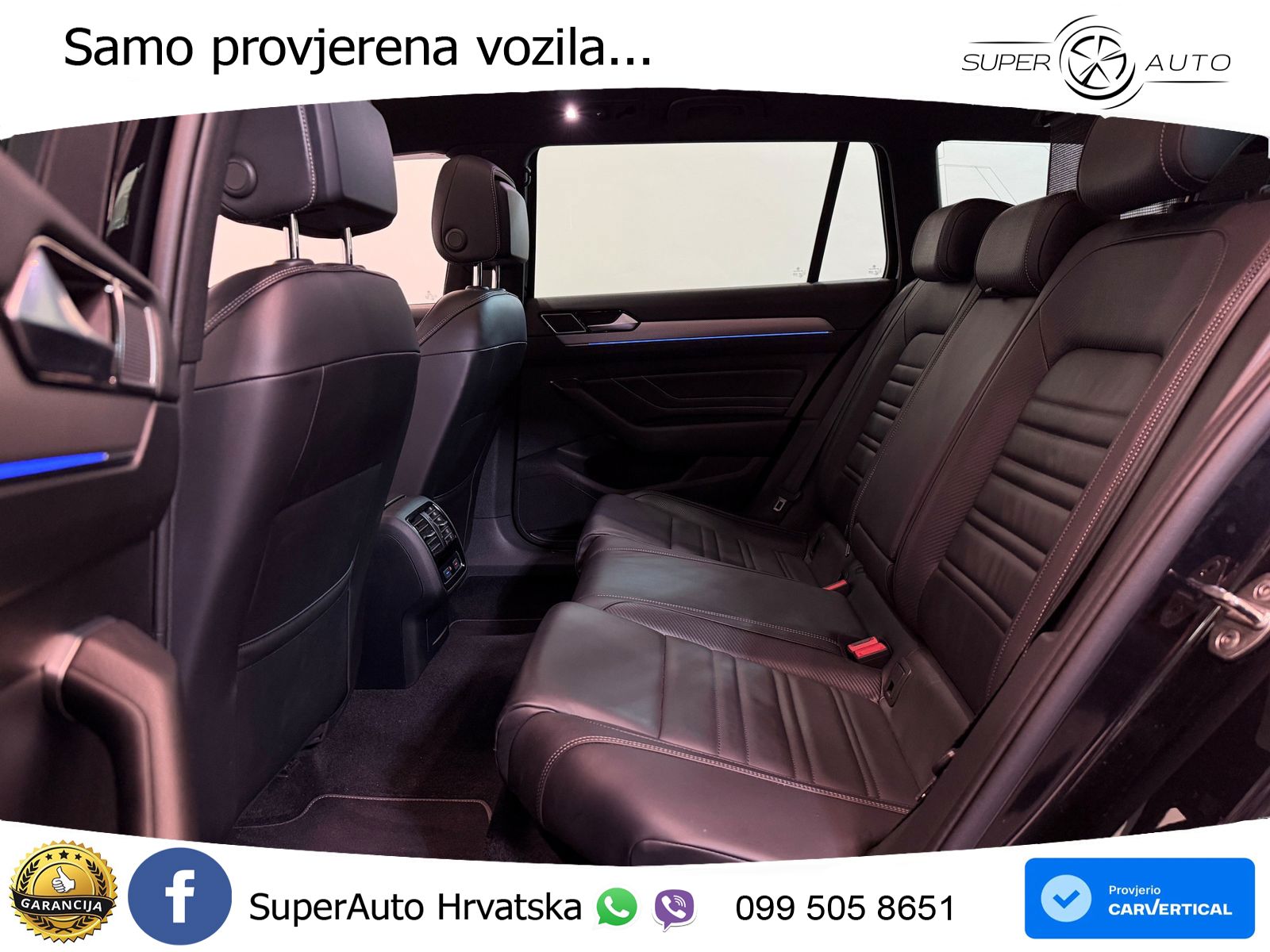 Volkswagen Passat Variant 2.0 TDI (190 KS) DSG R-Line LED+GR SJED+ACC