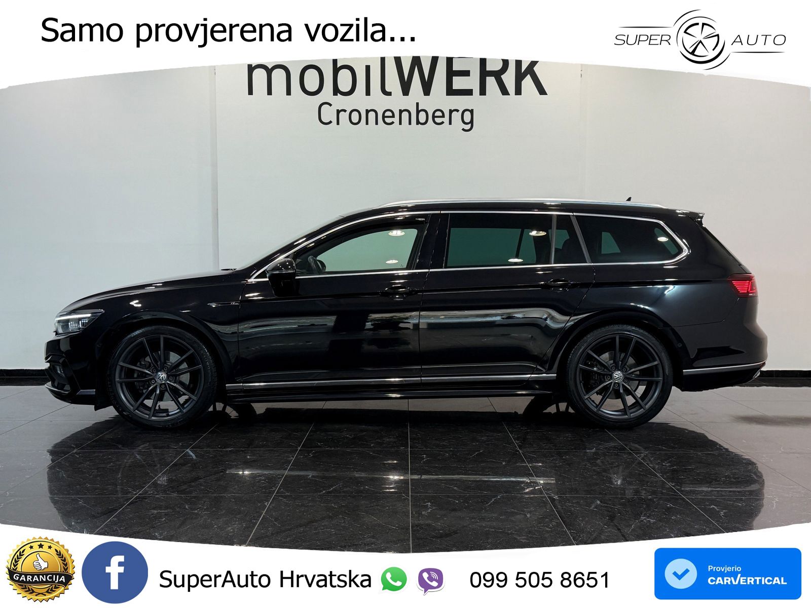Volkswagen Passat Variant 2.0 TDI (190 KS) DSG R-Line LED+GR SJED+ACC