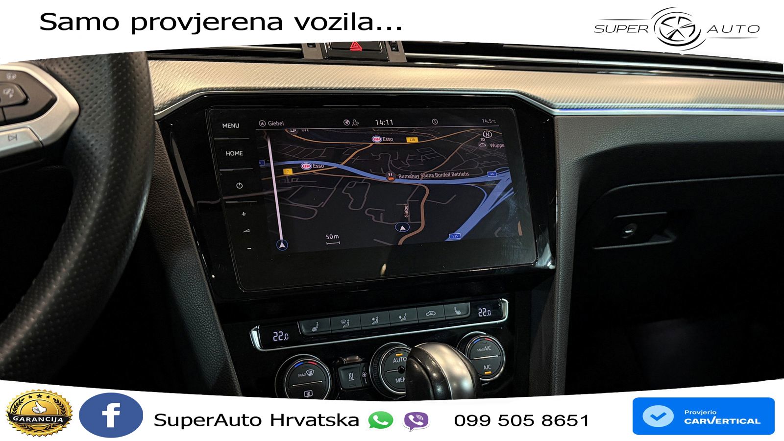 Volkswagen Passat Variant 2.0 TDI (190 KS) DSG R-Line LED+GR SJED+ACC