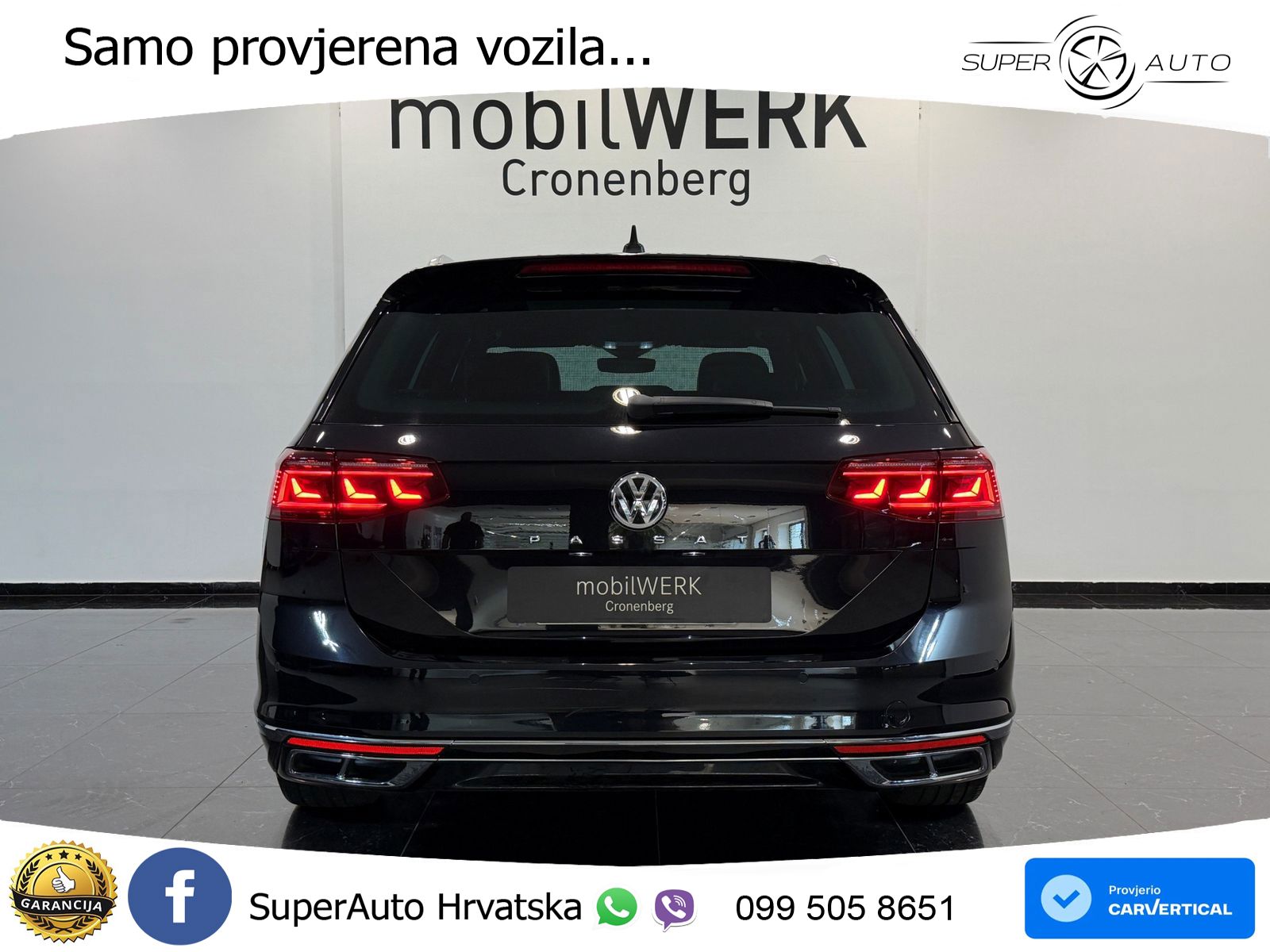 Volkswagen Passat Variant 2.0 TDI (190 KS) DSG R-Line LED+GR SJED+ACC