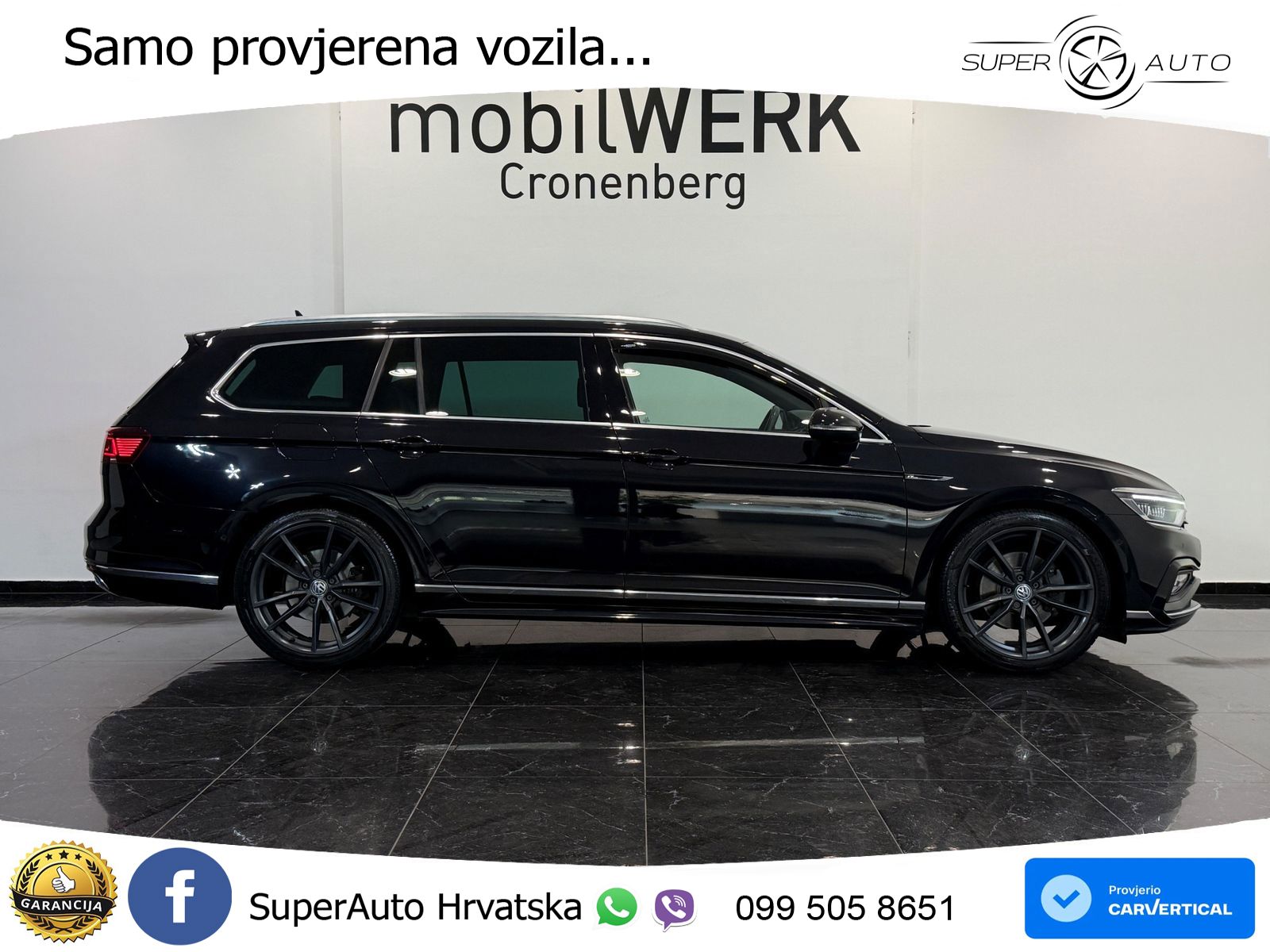 Volkswagen Passat Variant 2.0 TDI (190 KS) DSG R-Line LED+GR SJED+ACC