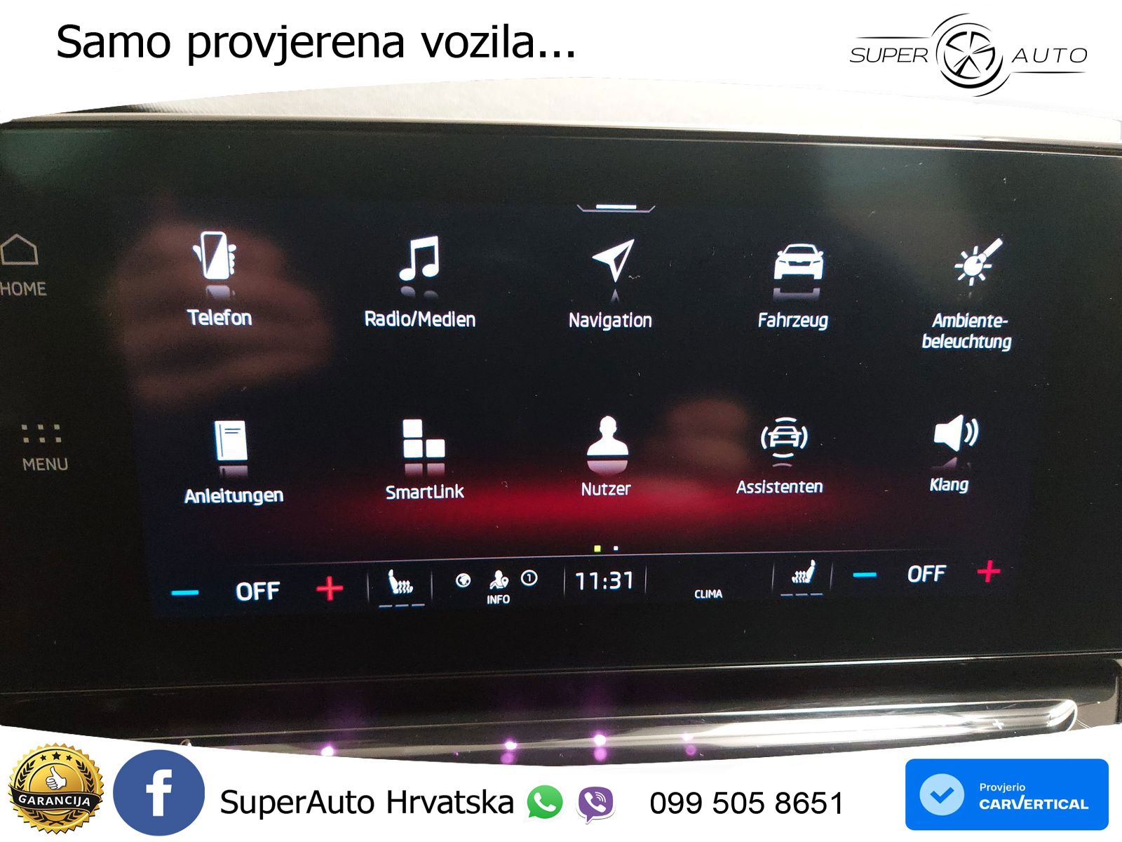 Škoda Octavia Combi RS 2.0 TDI (200 KS) DSG LED+GR SJED+ACC