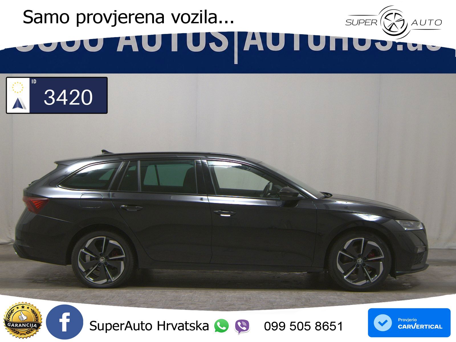 Škoda Octavia Combi RS 2.0 TDI (200 KS) DSG LED+GR SJED+ACC