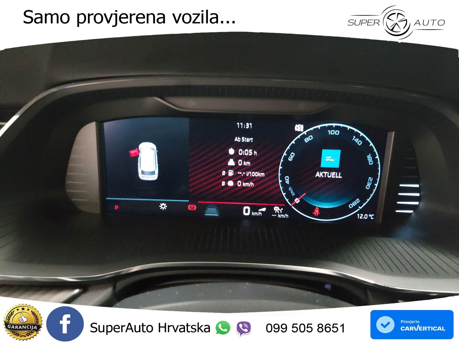 Škoda Octavia Combi RS 2.0 TDI (200 KS) DSG LED+GR SJED+ACC