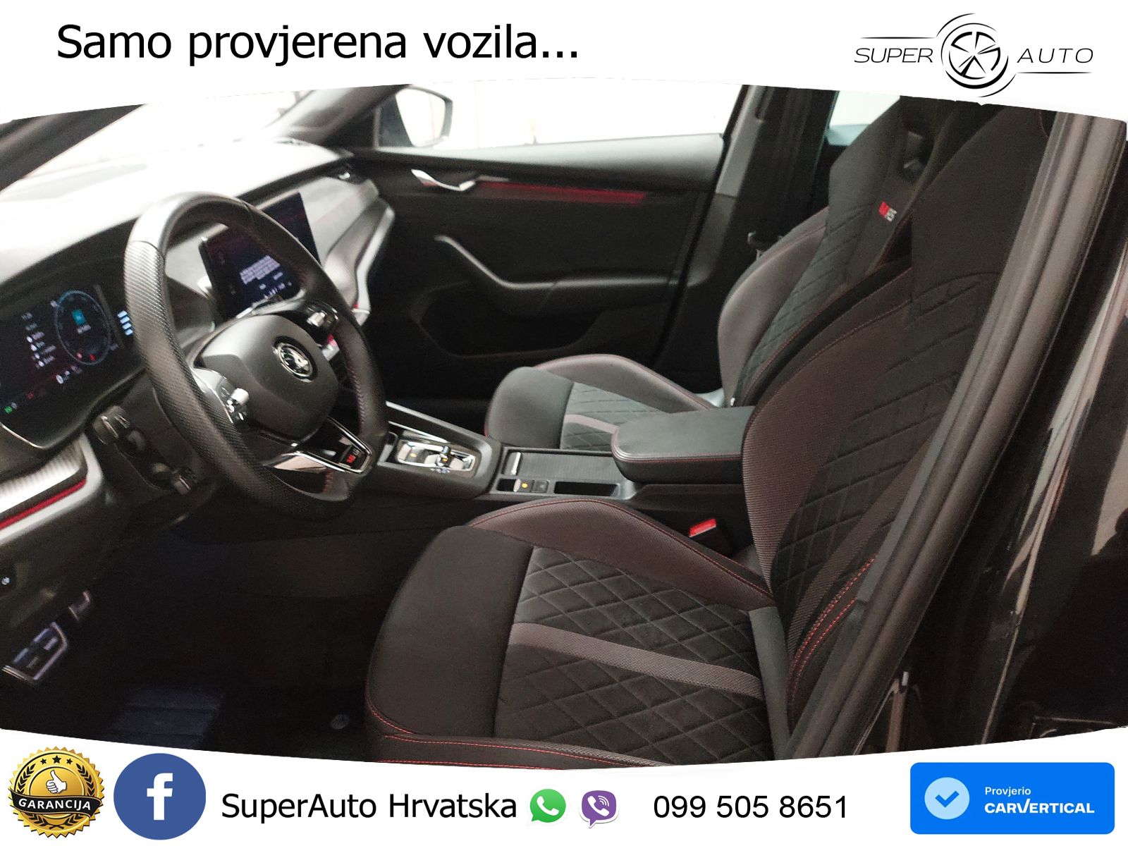 Škoda Octavia Combi RS 2.0 TDI (200 KS) DSG LED+GR SJED+ACC