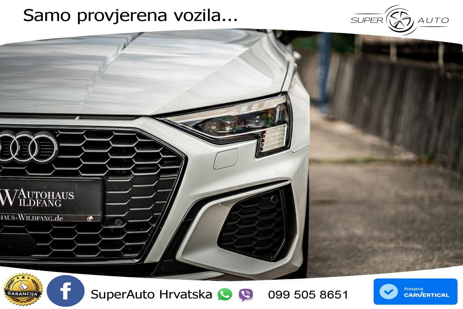 Audi A3 40 TFSIe (204 KS) S tronic S line LED+GR SJED+ACC