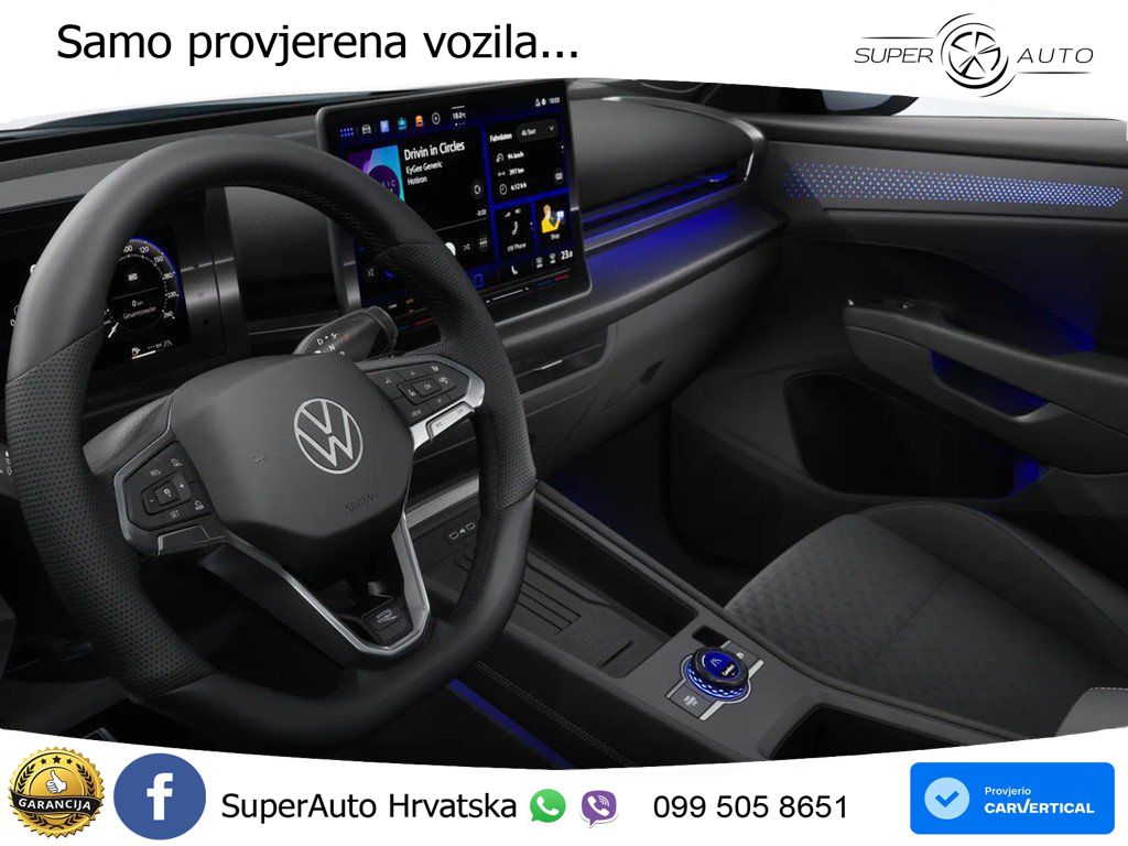 Volkswagen T-Roc 1.5 eTSI (150 KS)  DSG R-Line LED+GR SJED+ACC