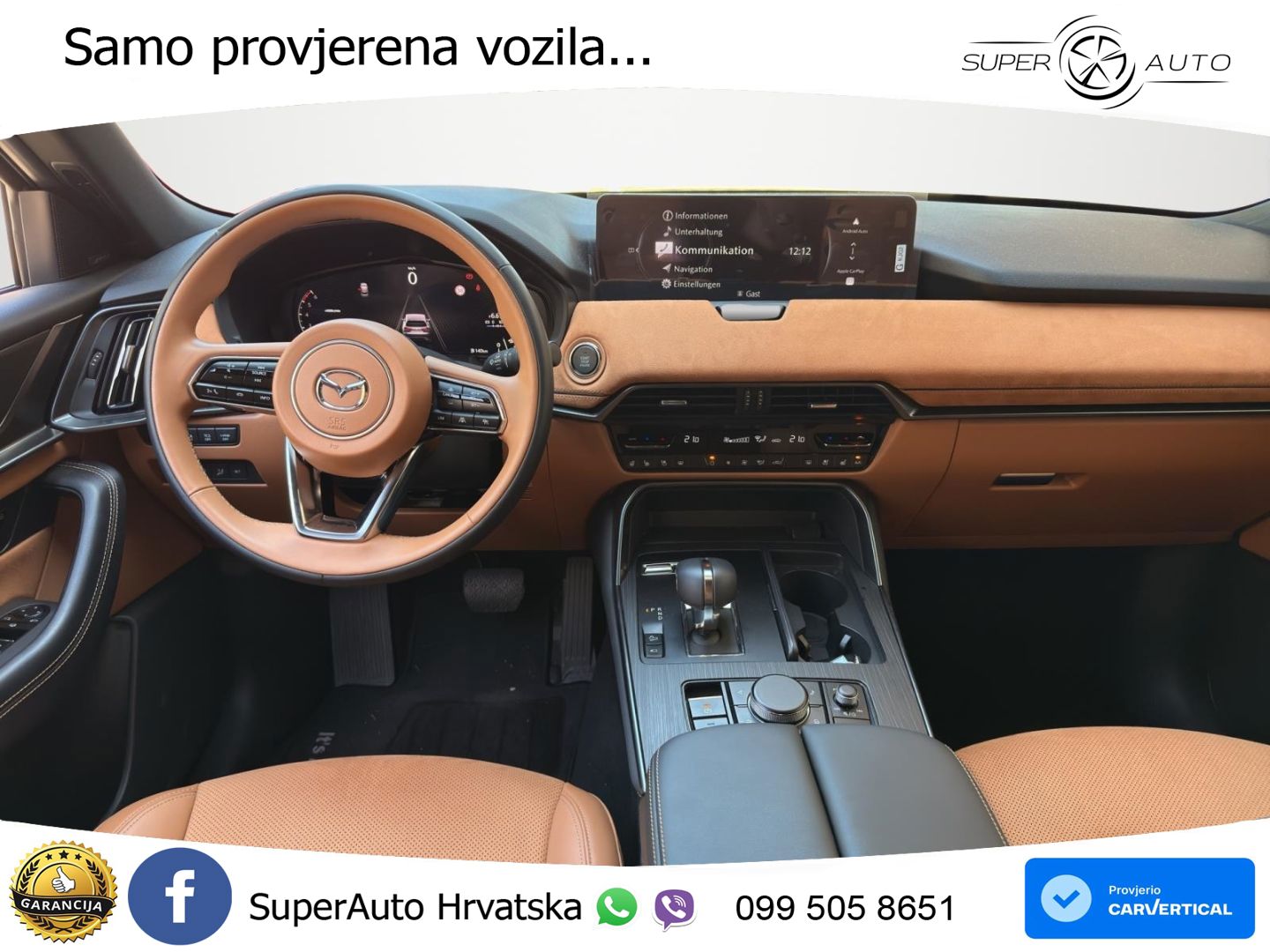 Mazda CX-60 3.3 e-Skyactiv D (254 KS) AWD Automatic LED+GR SJED+ACC